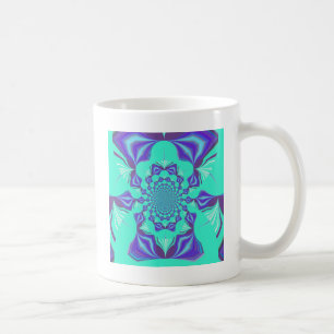 Kostbares Blau Kaffeetasse