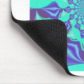 Kostbares Blau Mousepad (Ecke)