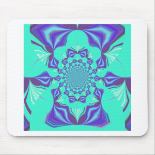 Kostbares Blau Mousepad