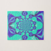 Kostbares Blau Puzzle (Horizontal)