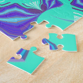 Kostbares Blau Puzzle (Seite)