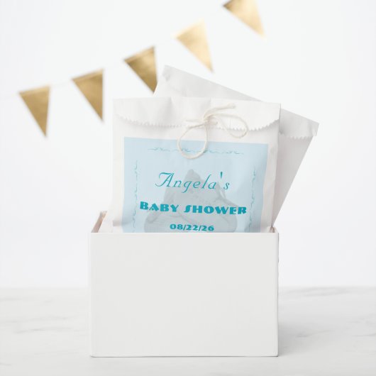 Kostbares Bündel Junge Baby Shower Geschenktütchen (Party)