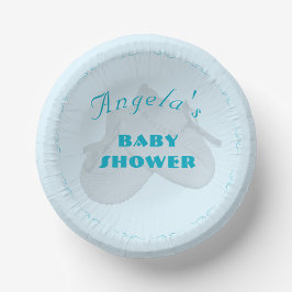 Kostbares Bündel Jungen-Baby-Party Pappteller