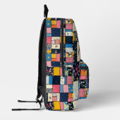 Kostbares Design, spielerisches Muster Bedruckter Rucksack (Links)