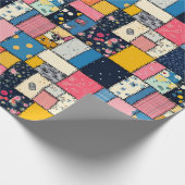 Kostbares Design, spielerisches Muster Geschenkpapier (Ecke)