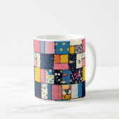 Kostbares Design, spielerisches Muster Kaffeetasse (VorderseiteRechts)