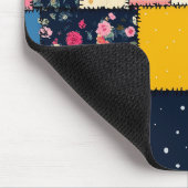 Kostbares Design, spielerisches Muster Mousepad (Ecke)