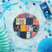 Kostbares Design, spielerisches Muster Pappteller (Party)