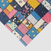 Kostbares Design, spielerisches Muster Seidenpapier (Ausschnitt)