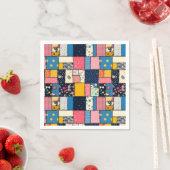 Kostbares Design, spielerisches Muster Serviette (Beispiel)