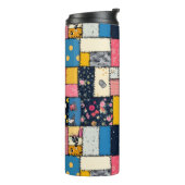 Kostbares Design, spielerisches Muster Thermosbecher (Nach links gedreht)