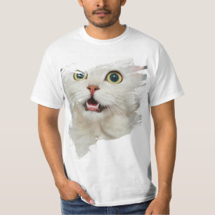 Kostbares Katzendesign T-Shirt
