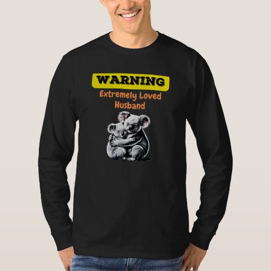 Kostbares Koala-Design: T-Shirt (Vorderseite)