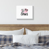 Kostbares Kuhfutter Leinwanddruck (Insitu (Schlafzimmer))