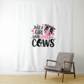 Kostbares Kuhfutter Wandteppich (Beispiel)