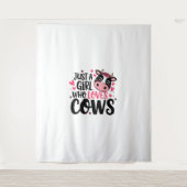 Kostbares Kuhfutter Wandteppich (Vorderseite)