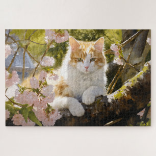 Kostbares Modell Katzenschale Puzzle