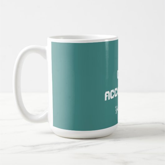 "KOSTEN-BUCHHALTER " KAFFEETASSE (Links)