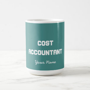 "KOSTEN-BUCHHALTER " KAFFEETASSE