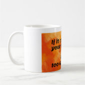 Kosten des Friedens: Denkbares Zitat Kaffeetasse (Links)