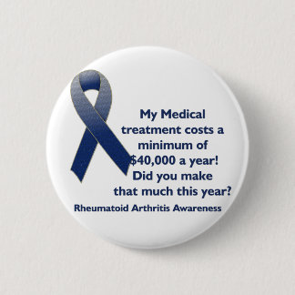 Kosten Medizin-Arthritis-Bewusstsein Button