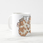 Kosten Sie einen Arm und ein Bein homunculus Kaffeetasse (Vorderseite Links)
