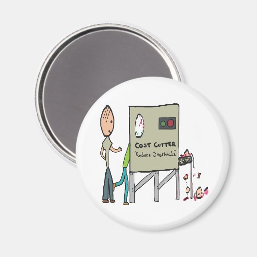 Kosteneinsparung Magnet (Vorderseite/Rückseite)