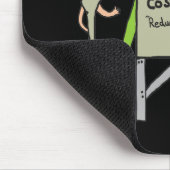 Kosteneinsparung Mousepad (Ecke)