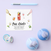 Kostenfreie Getränke für Hochzeiten sparen das Dat Flyer (Einzeln)