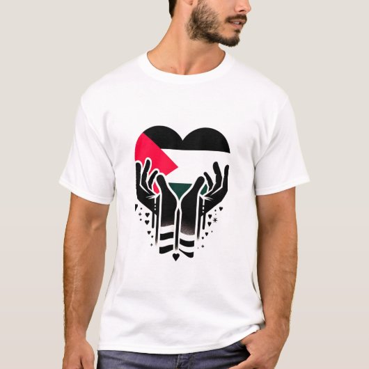 KOSTENFREIER PALESTINE-T - Shirt (Vorderseite)