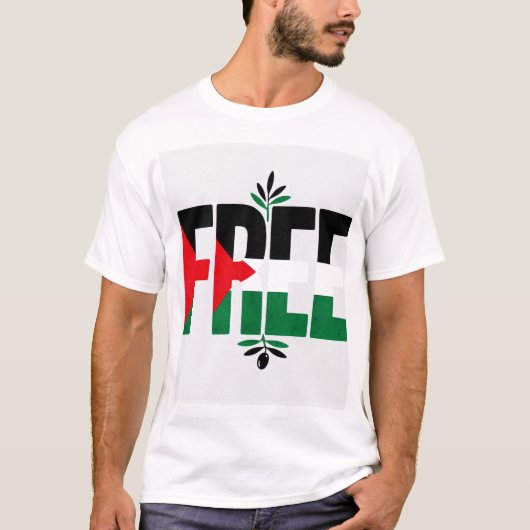 KOSTENFREIER PALESTINE-T - Shirt (Vorderseite)