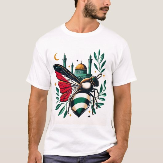 KOSTENFREIER PALESTINE-T - Shirt (Vorderseite)