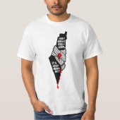 KOSTENFREIER PALESTINE-T - Shirt (Vorderseite)