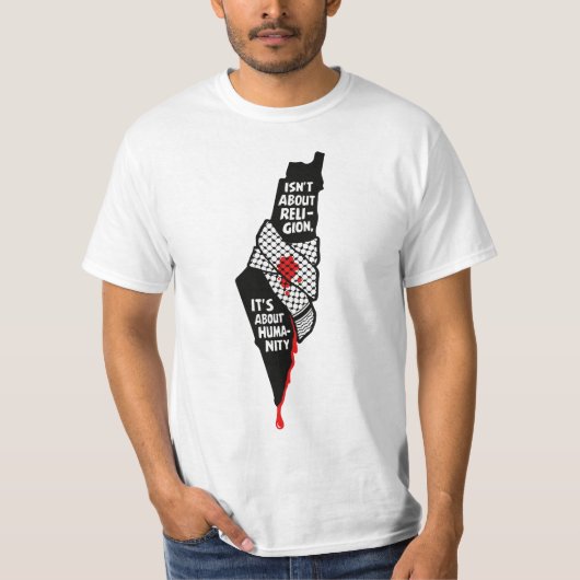 KOSTENFREIER PALESTINE-T - Shirt (Vorderseite)