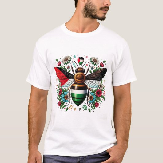 KOSTENFREIER PALESTINE-T - Shirt (Vorderseite)