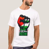 KOSTENFREIER PALESTINE-T - Shirt (Vorderseite)