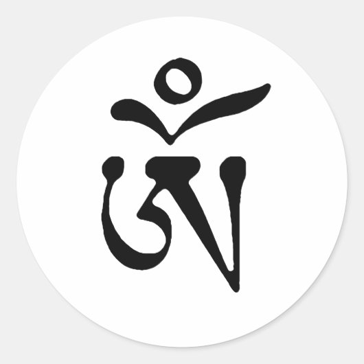 KOSTENFREIER TIBET RUNDER AUFKLEBER (Vorderseite)