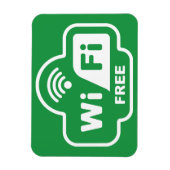 Kostenfreies WLAN Magnet (Vertikal)