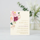 Kostengünstige Blume Brautdusche (Stehend Vorderseite)