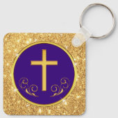 Kostengünstige Geschenke für Kirchenbesucher, maßg Schlüsselanhänger (Rückseite)