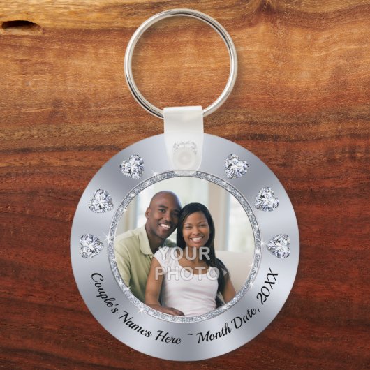 Kostengünstige Gewohnheit, FOTO-Gastgeschenke Hoch Schlüsselanhänger (Vorderseite)