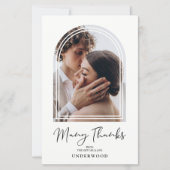 Kostengünstige Hochzeit des Fotos Minimalistisch A (Vorderseite)