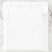 Kostengünstige, individuell anpassbare Schlichte S Rechteckiger Aufkleber (Tasche)