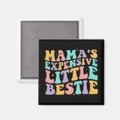 Kostengünstige Kleine Bestie Funny Mama Mütter Day Magnet (Vorderseite/Rückseite)