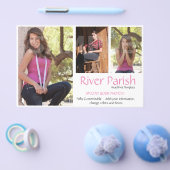 Kostengünstige Modell-Comp-Karten Flyer (Einzeln)