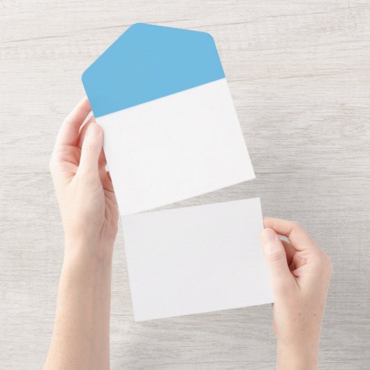 Kostengünstige Personalisierte Geschenke und indiv All In One Einladung (Abreißen)