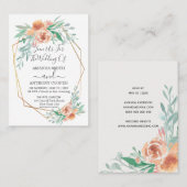 Kostengünstige und originelle Einladung und UAwg (Vorne/Hinten)