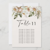 Kostengünstiger tropischer eleganter Hochzeitstisc (Rückseite)