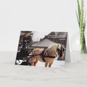 Kostenkarte für treue Freunde Karte