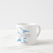 Kostenlos als Vogel 2 Espresso Cup Espressotasse (Vorderseite Rechts)